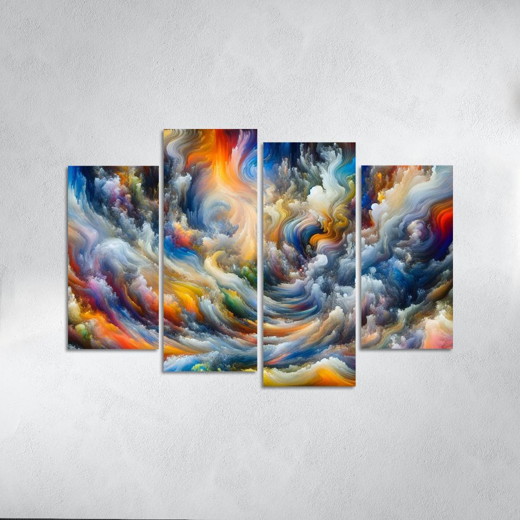 Waves Of Imagination Premium Artwork Frames