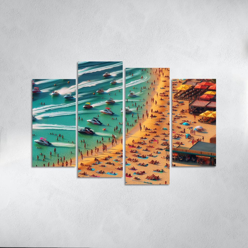 Palm Beach Bliss Sunny Shores And Water Sports Art Trends