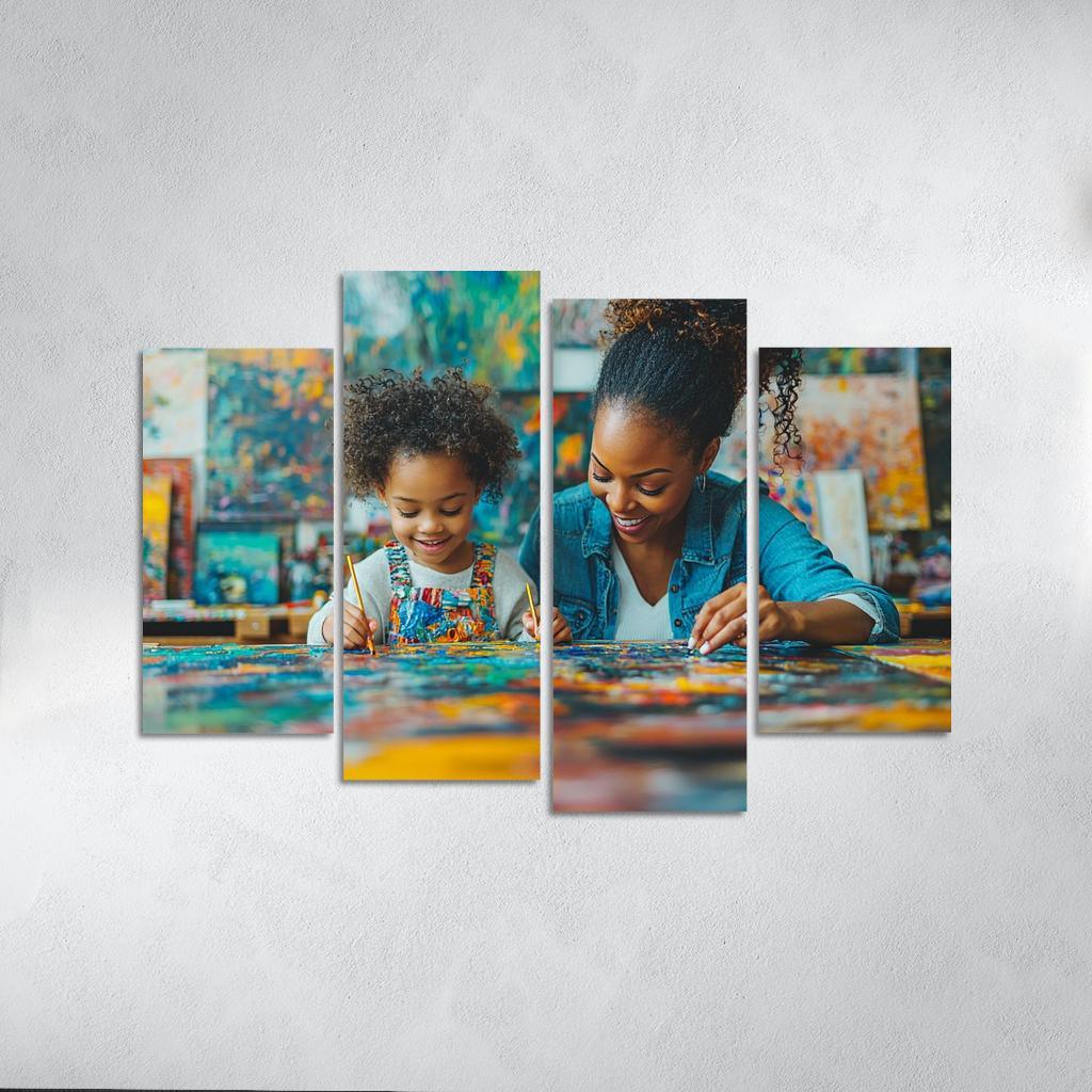 The Art Of Love A Mothers Masterpiece One-piece Frames