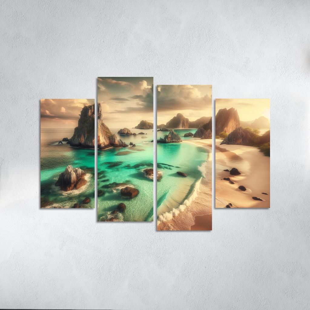 Crystal Shore An Art Lover's Escape Custom Paintings Frame