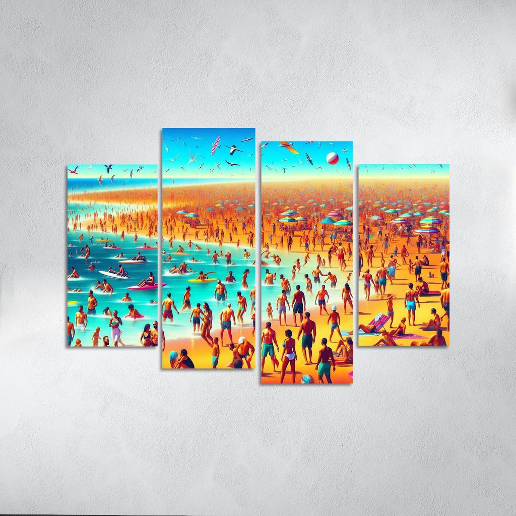 Adventure Island Thrilling Water Sports Custom Paintings Frame