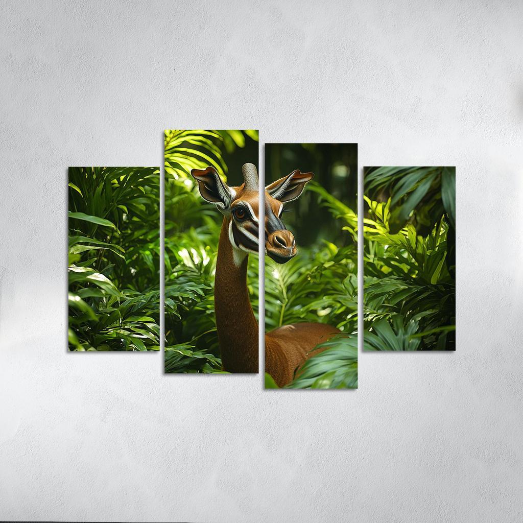 The Enigmatic Okapi The Forest's Ghost Art Trends
