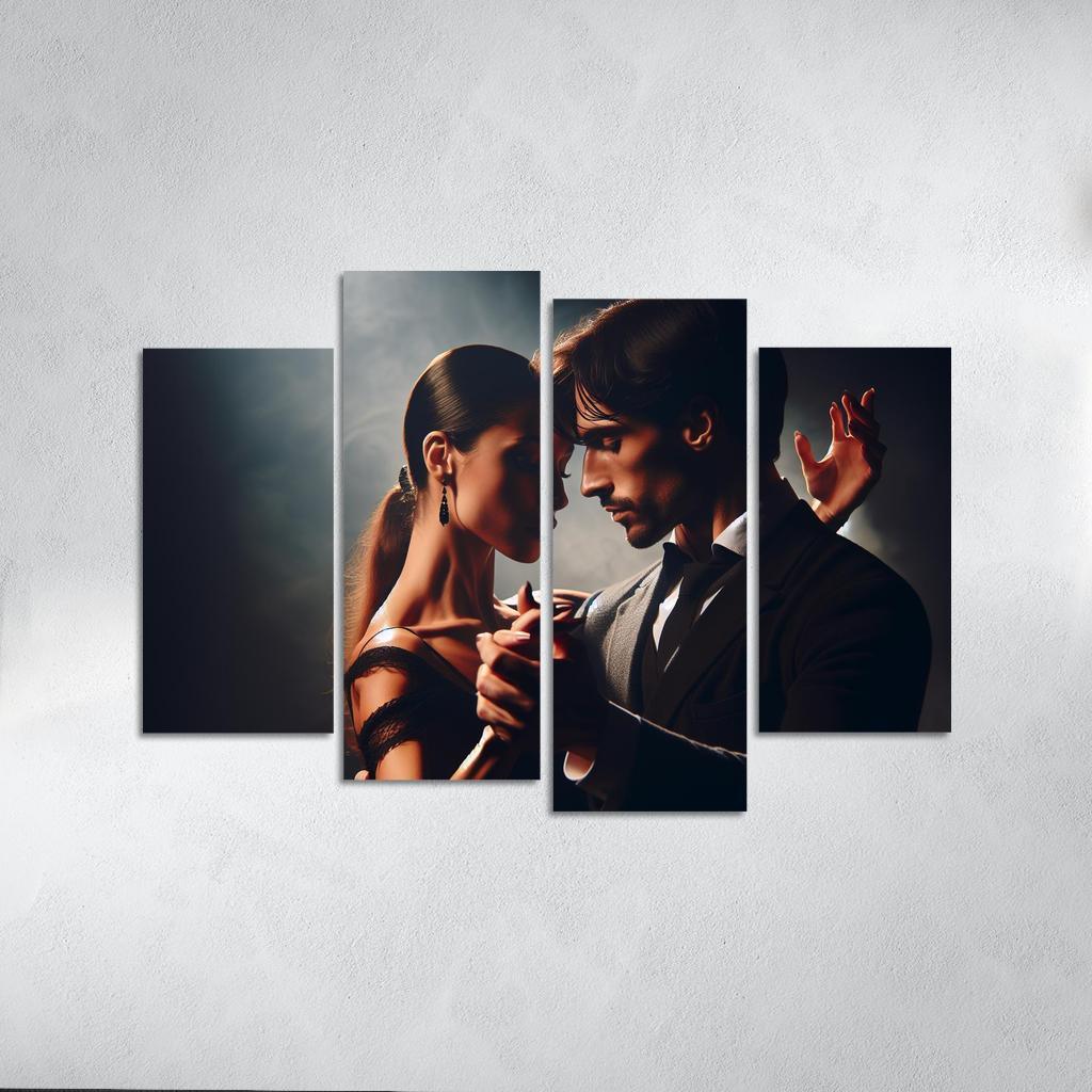 Tango The Dance Of Passion Modern Paintings Frame