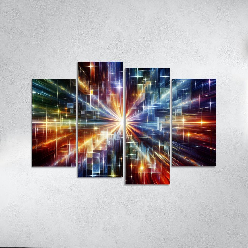 Fragments Of Light Premium Artwork Frames