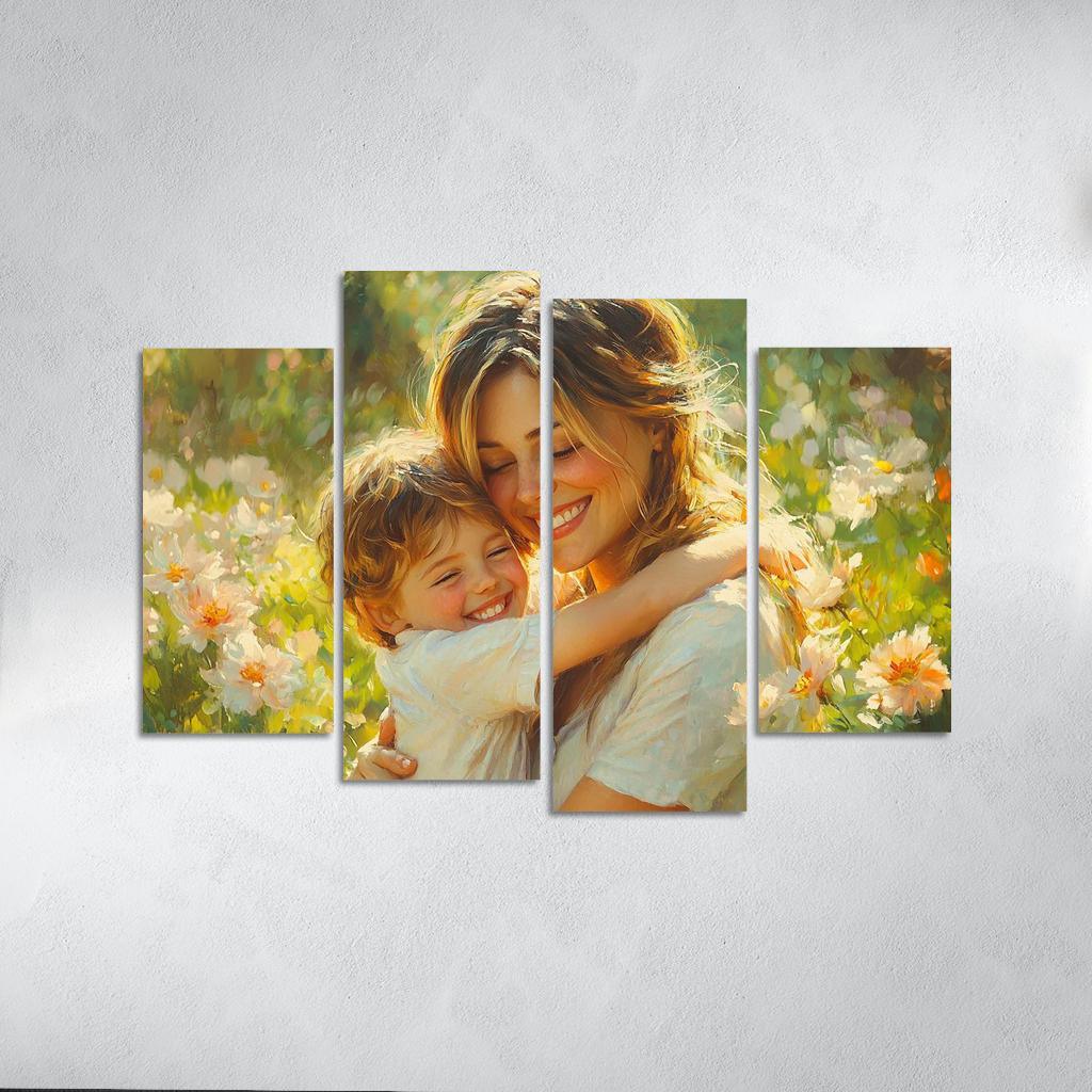 Unconditional Love A Mothers Gift Canvas Paintings Frame