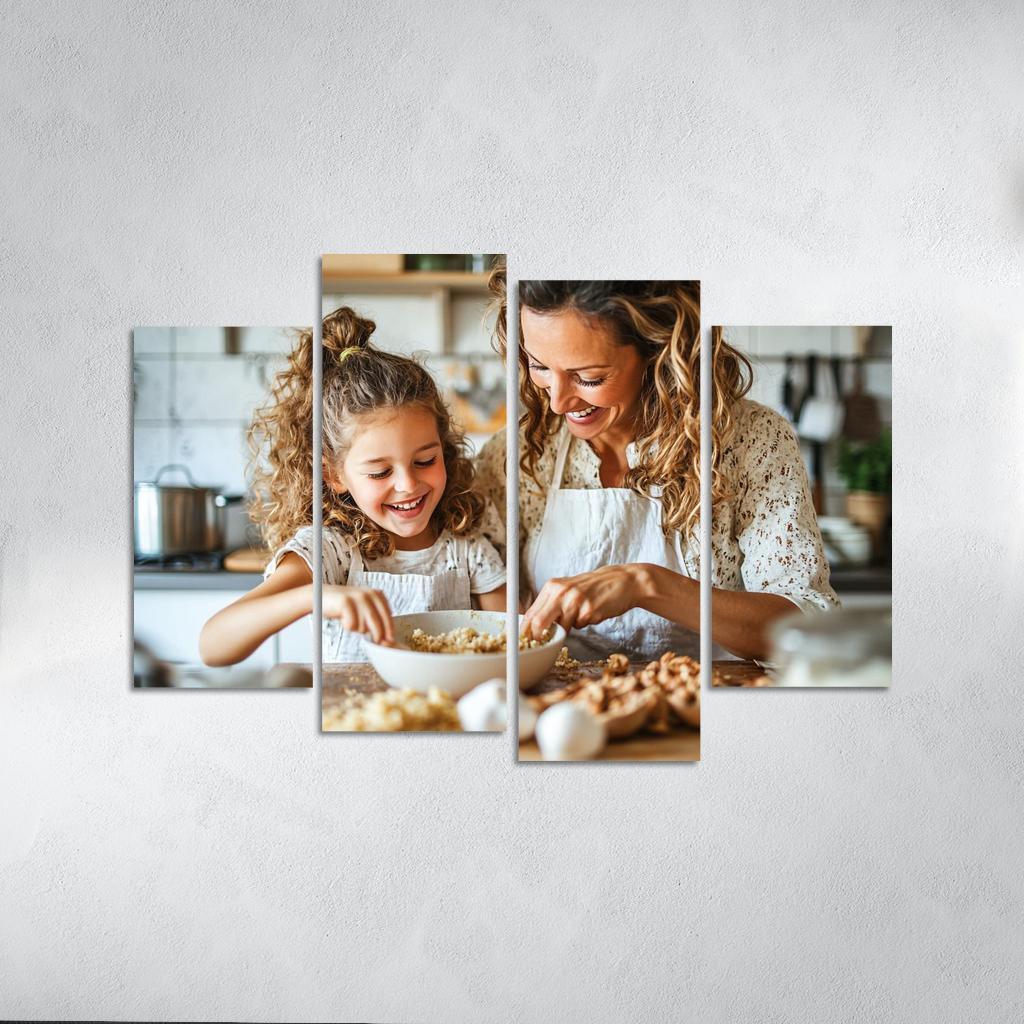 Heartfelt Recipes The Taste Of Love Custom Paintings Frame
