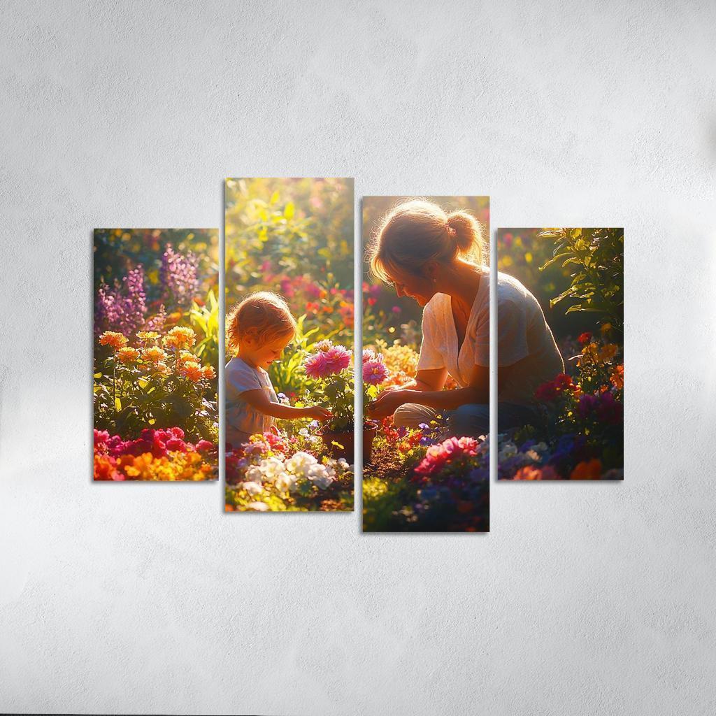 The Garden Of Memories Cultivating Love Custom Paintings Frame