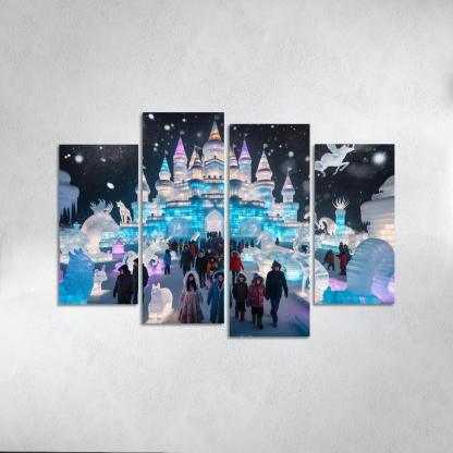 Harbin Ice And Snow Festival - China Framed Paintings