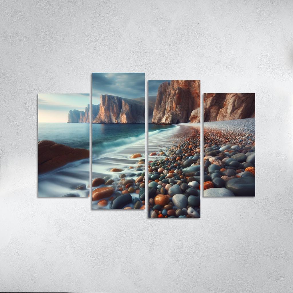 Pebble Beach Escape Natures Artwork Premium Artwork Frames