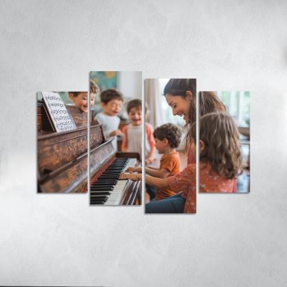 The Symphony Of Care A Mothers Loving Melody One-piece Frames