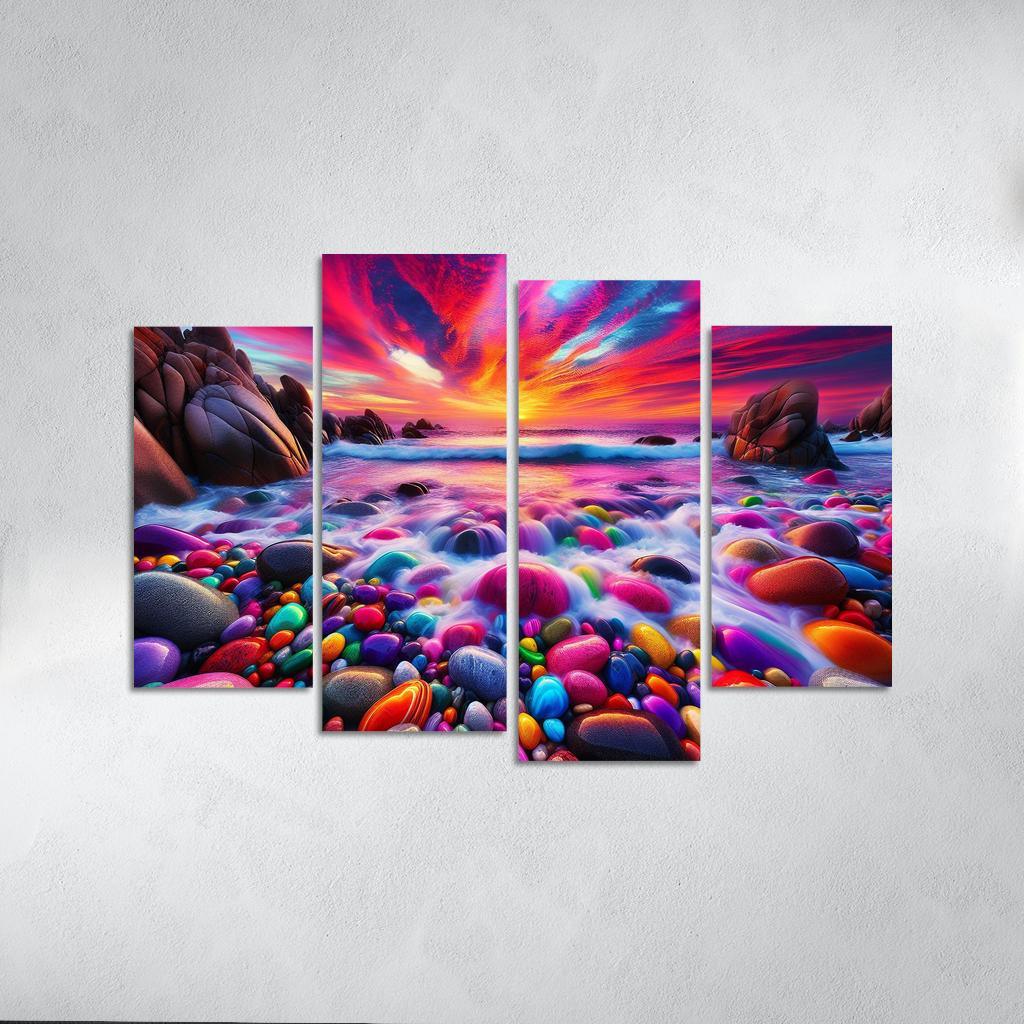 Cove Of Colors A Photographer's Paradise Custom Paintings Frame