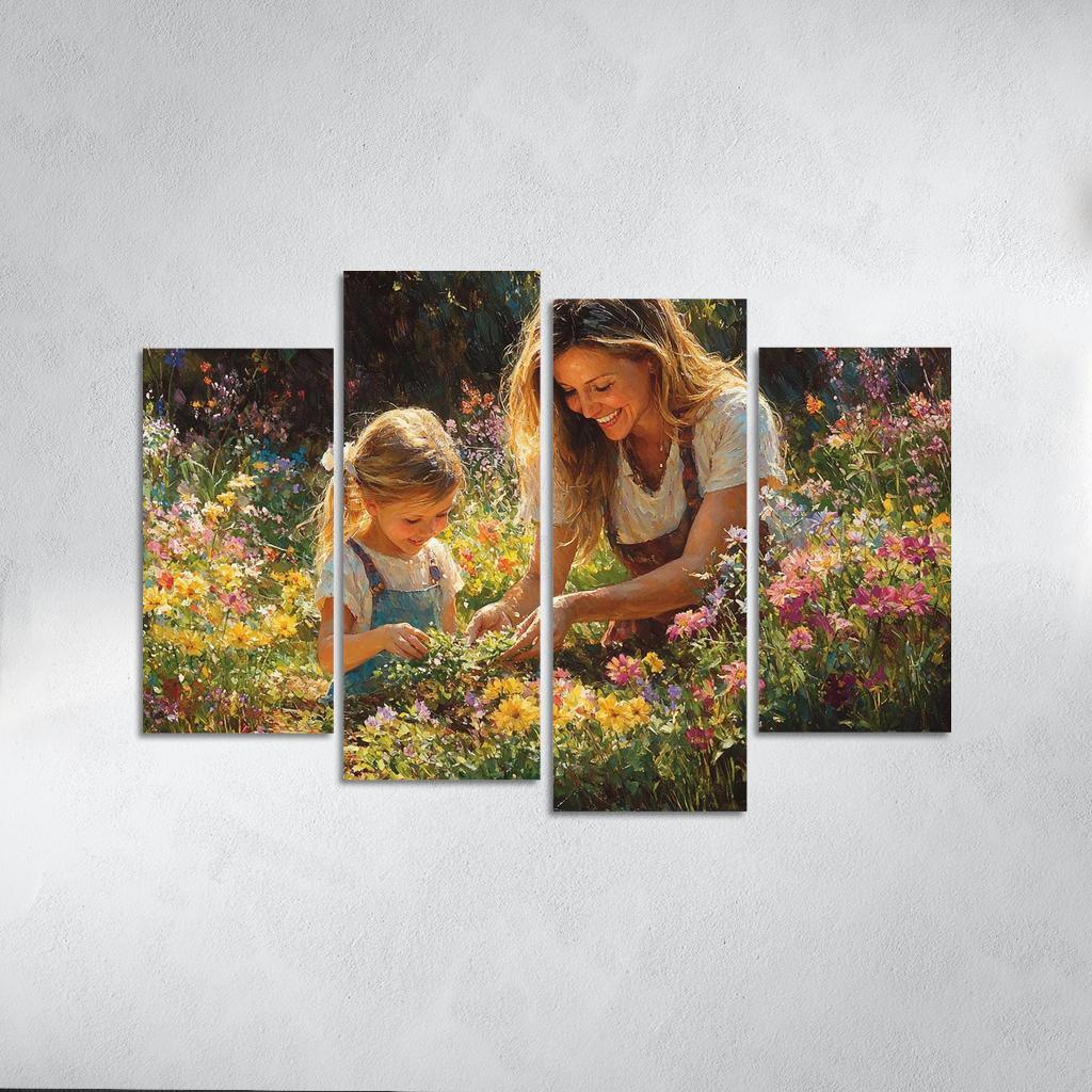 The Garden Of Love Nurtured By A Mother's Hands One-piece Frames