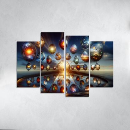 Mirrors Of The Soul Premium Artwork Frames