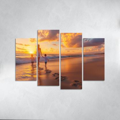 Footprints Of Love A Mothers Guiding Path One-piece Frames