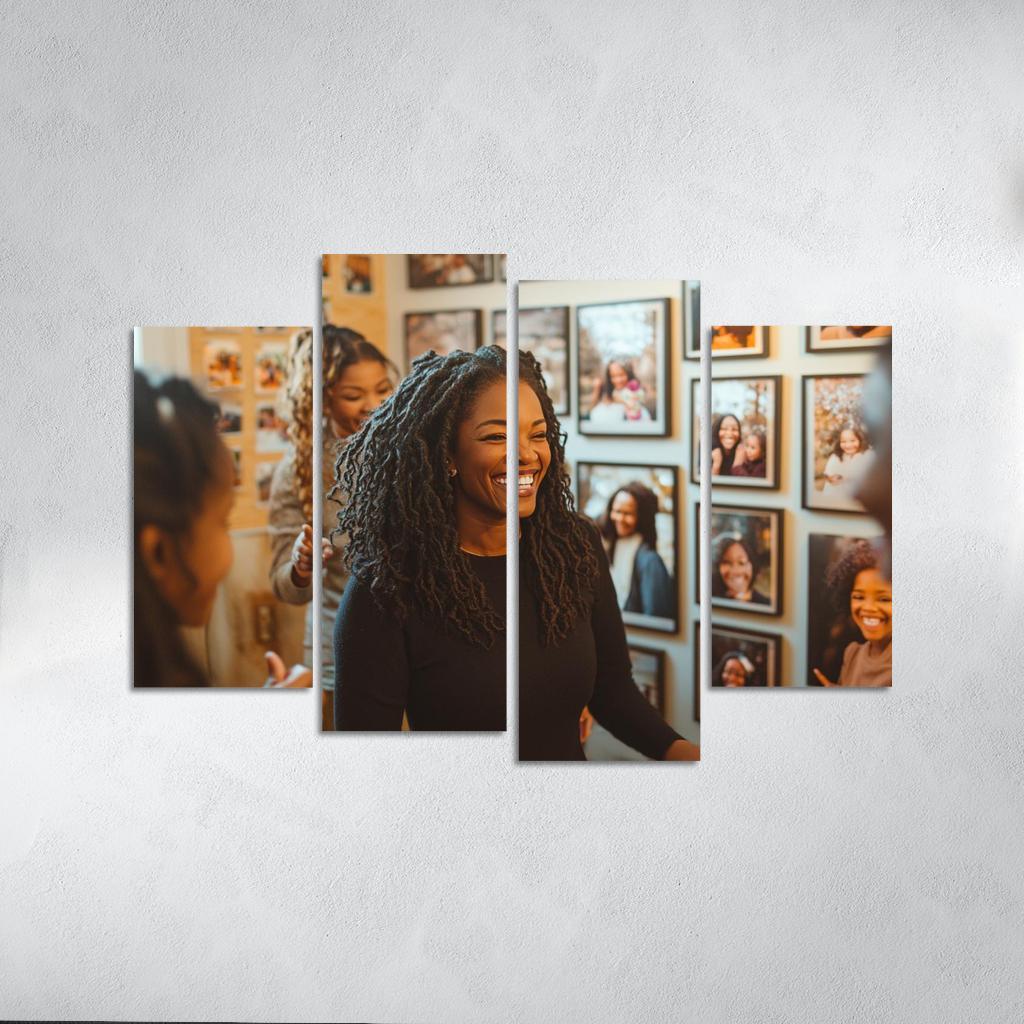 The Power Of A Smile Unveiling The Joys Of Motherhood One-piece Frames