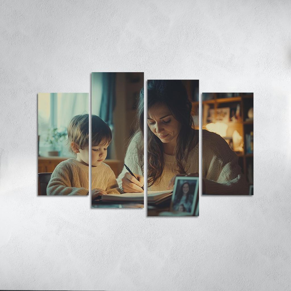 The Diary Of Love A Mother's Written Journey One-piece Frames