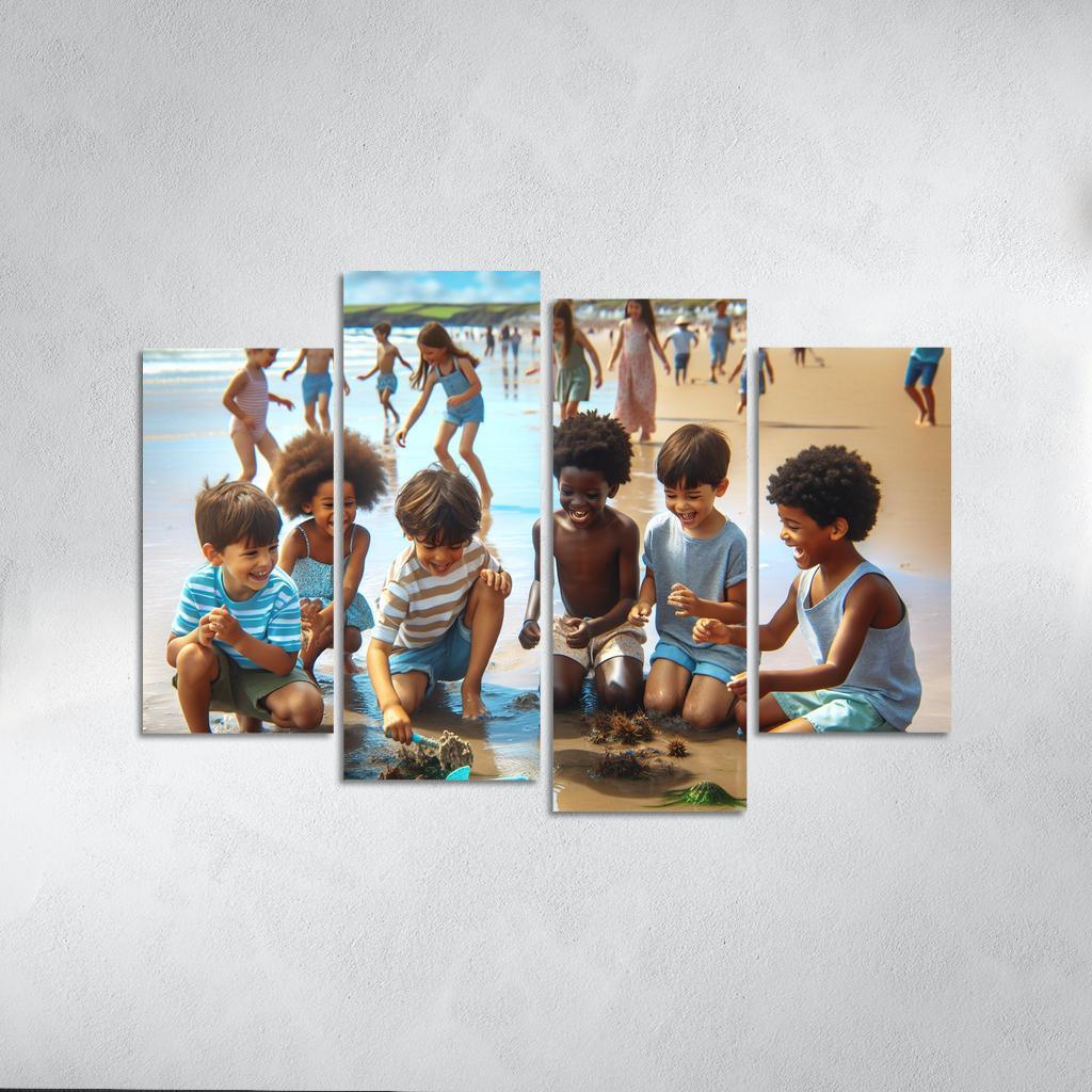 Lagoon Of Wonders Family Adventure Premium Artwork Frames