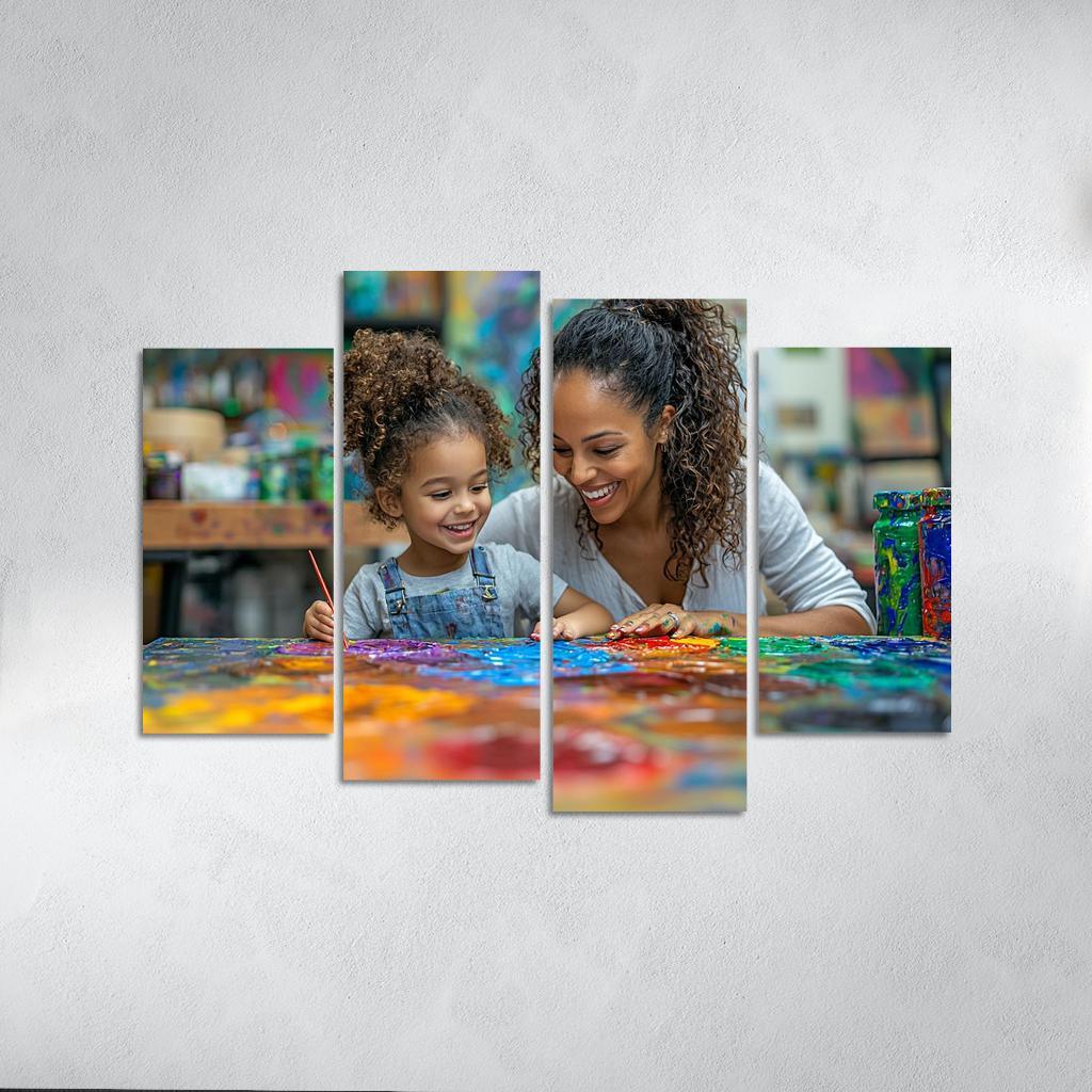 A Canvas Of Love Painting Our Journey Canvas Paintings Frame