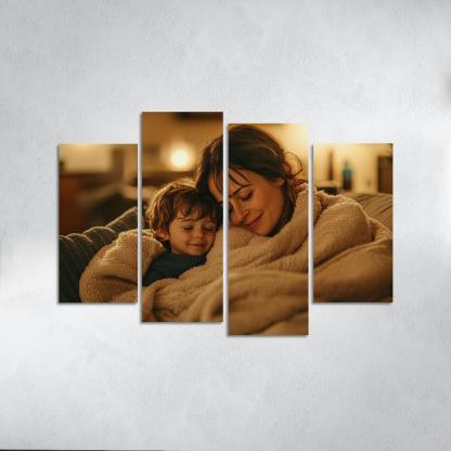 The Comforting Blanket Wrapped In A Mother's Love One-piece Frames