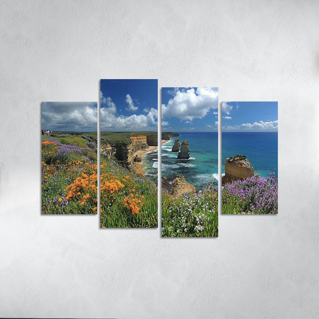 The Great Ocean Road Abstract Paintings Frame