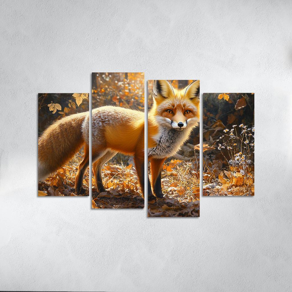 The Majestic Red Fox The Forest's Cunning Hunter Art Trends