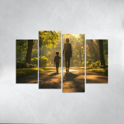 Footsteps Of Love Following A Mothers Path One-piece Frames