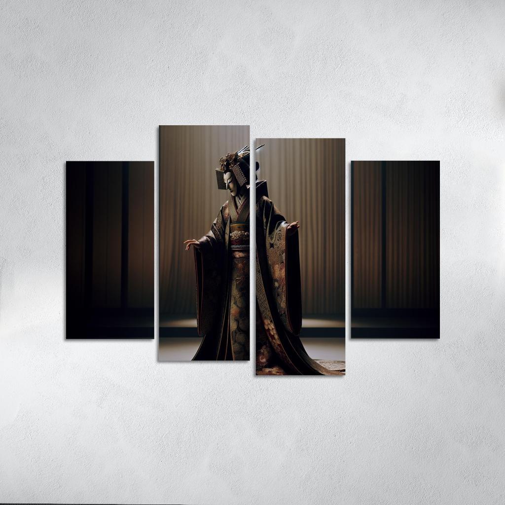 Noh The Classical Japanese Theatre Modern Paintings Frame