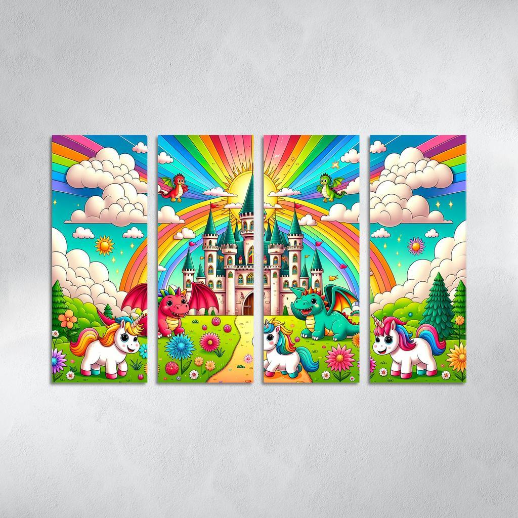 Fantasy Castle Adventure Premium Artwork Frames