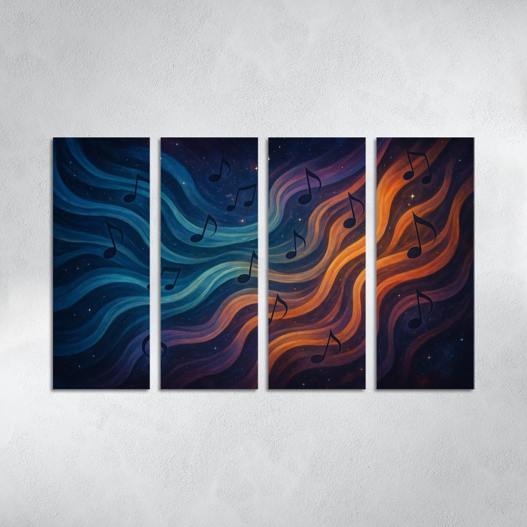 Serenade Of Celestial Winds Premium Artwork Frames