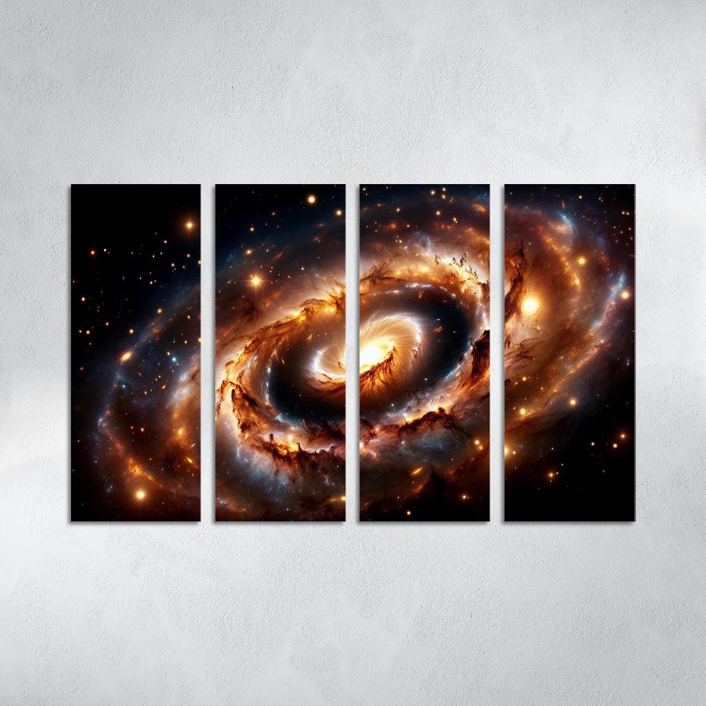 The Phenomenon Of Quasars Abstract Paintings Frame