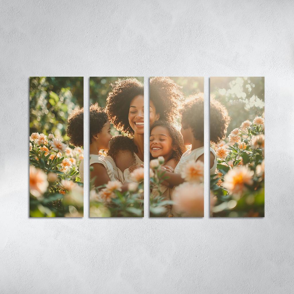 The Circle Of Love A Mothers Embrace Canvas Paintings Frame