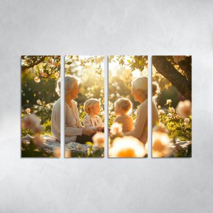 Through Generations The Legacy Of A Mother's Love One-piece Frames