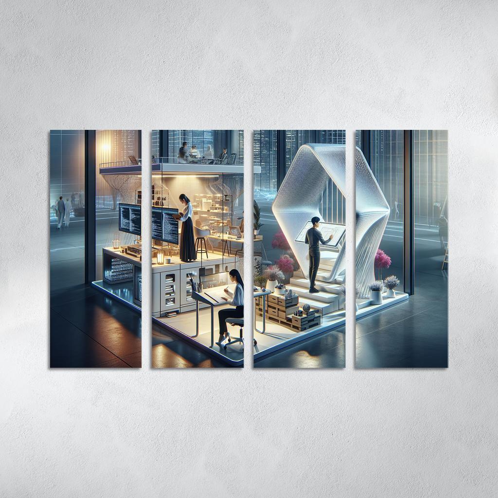 Responsive Environments Custom Paintings Frame