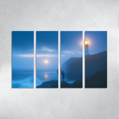 The Lighthouse Of Love Guiding Through Storms One-piece Frames