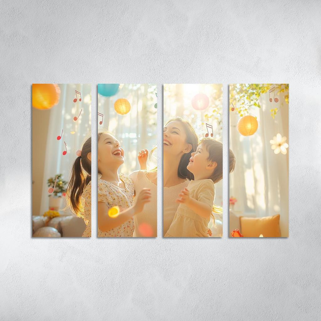 The Rhythm Of Love A Mothers Dance Custom Paintings Frame