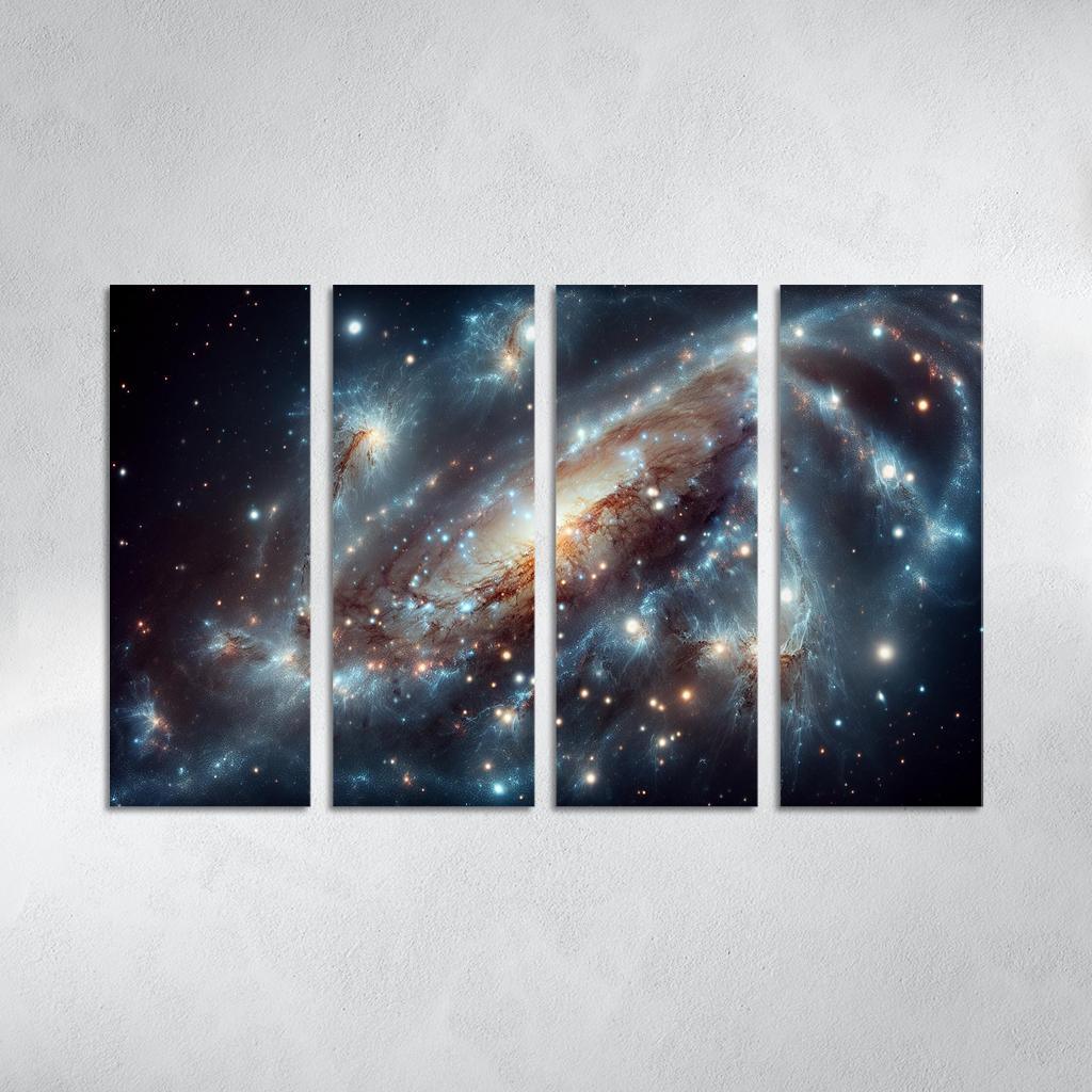 The Enigmatic Life Of Cosmic Dust Abstract Paintings Frame