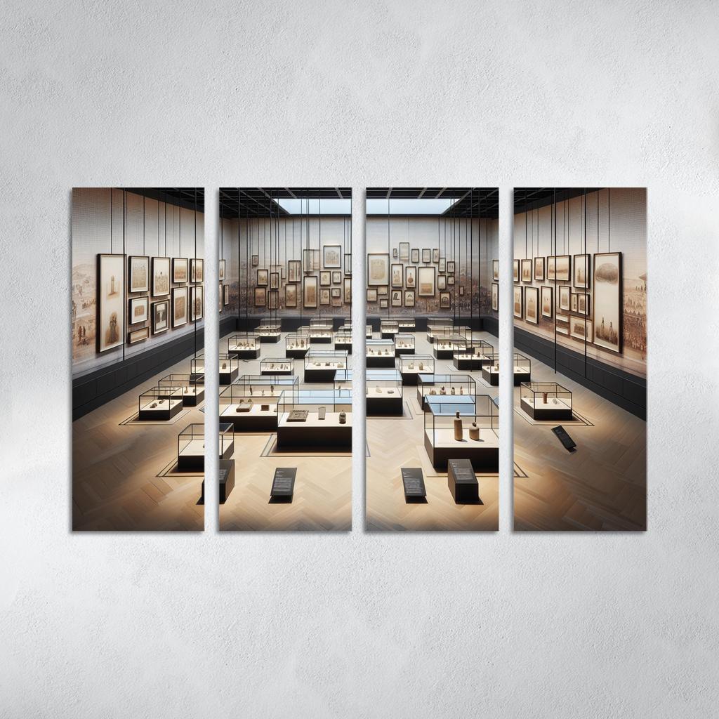 Stolen Heritage The Fight for Cultural Repatriation 4 Piece HD Modern Canvas Panels-Original Frame