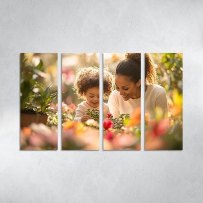 The Garden Of Memories A Mothers Legacy Canvas Paintings Frame