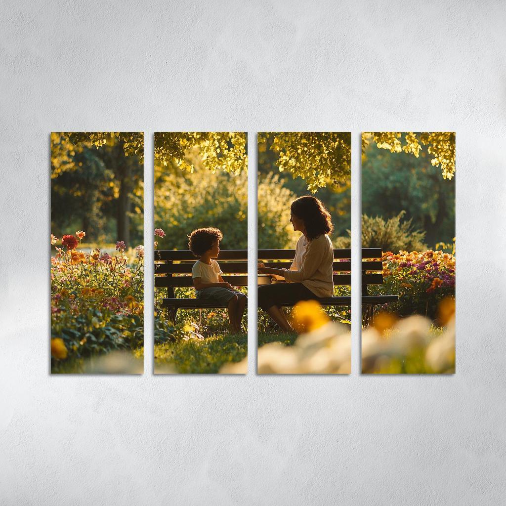 Wisdom Of The Ages A Mothers Guiding Light Custom Paintings Frame