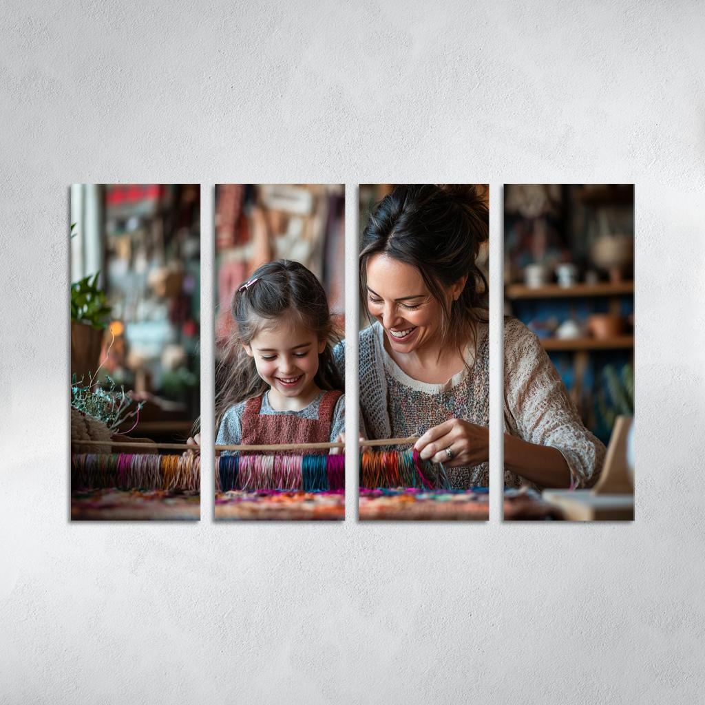 Woven Threads The Fabric Of A Mother's Love One-piece Frames