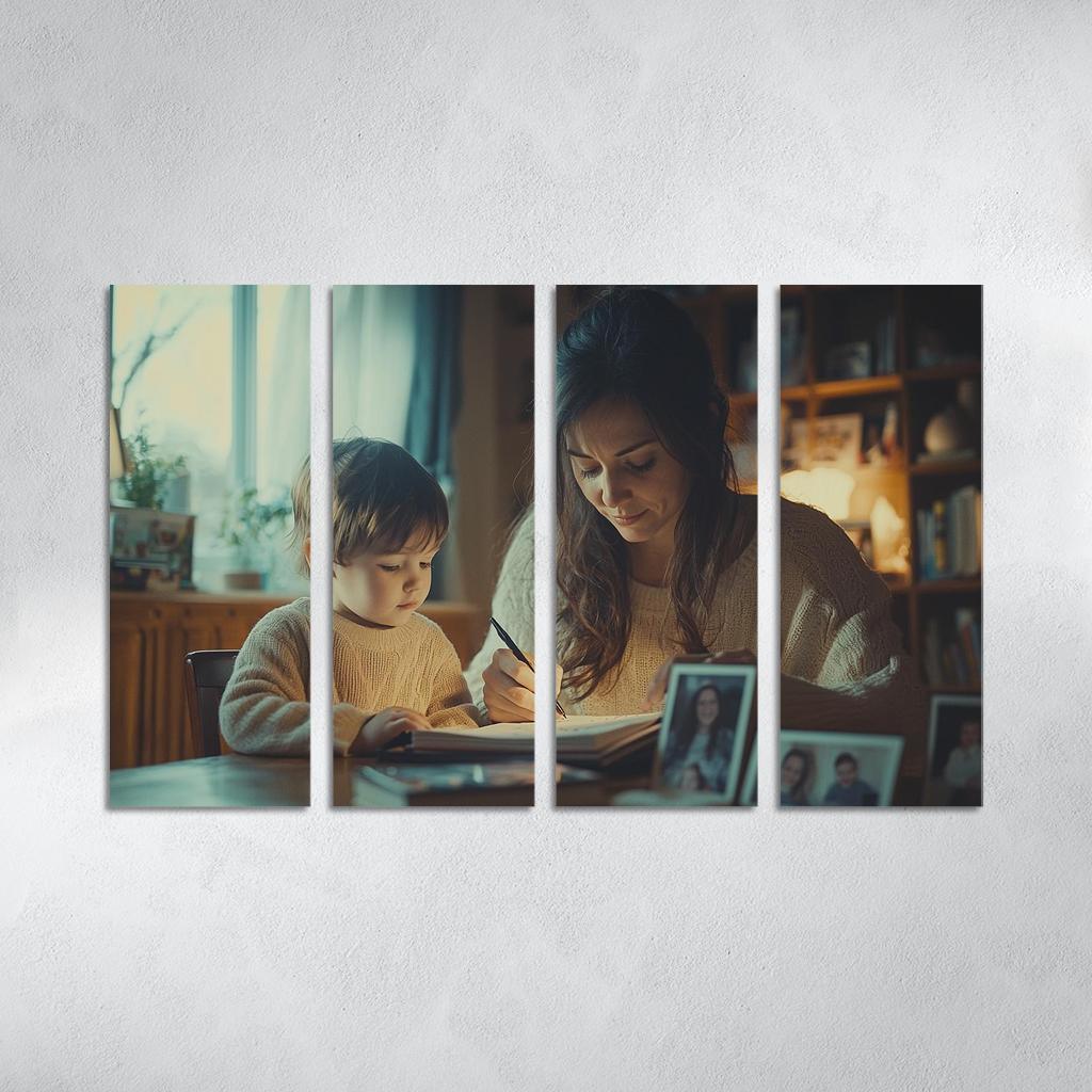 The Diary Of Love A Mother's Written Journey One-piece Frames