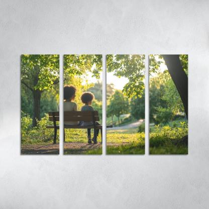 Embracing Change A Mothers Strength In Transition Canvas Paintings Frame