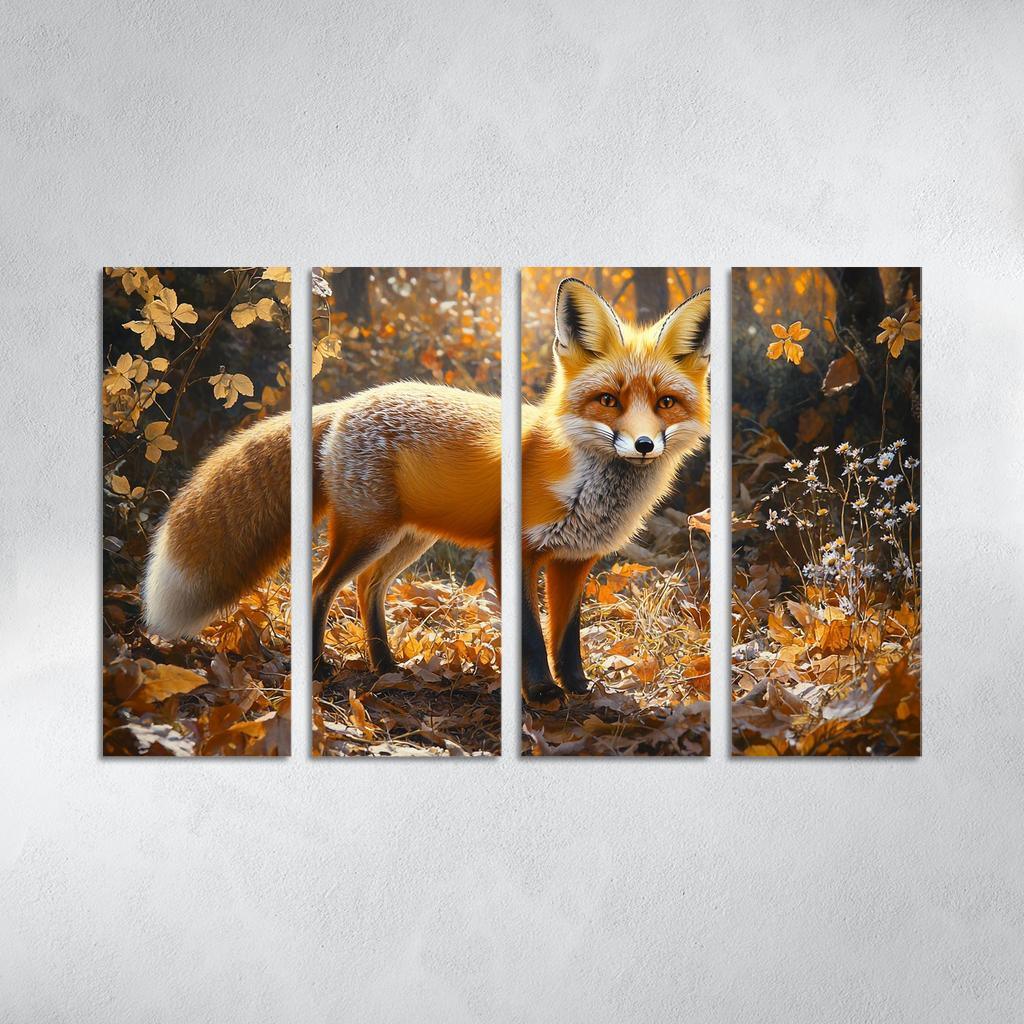 The Majestic Red Fox The Forest's Cunning Hunter Art Trends