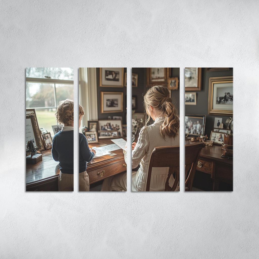 Letters To The Future A Mother's Legacy Canvas Paintings Frame