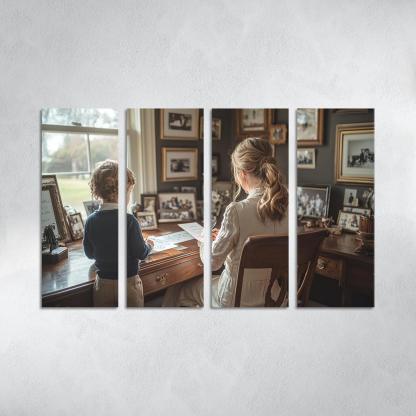Letters To The Future A Mother's Legacy Canvas Paintings Frame