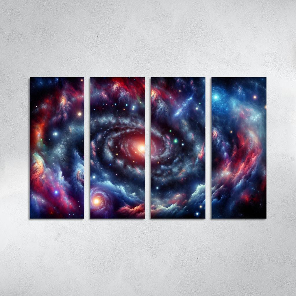 The Enigma Of Dark Energy Abstract Paintings Frame