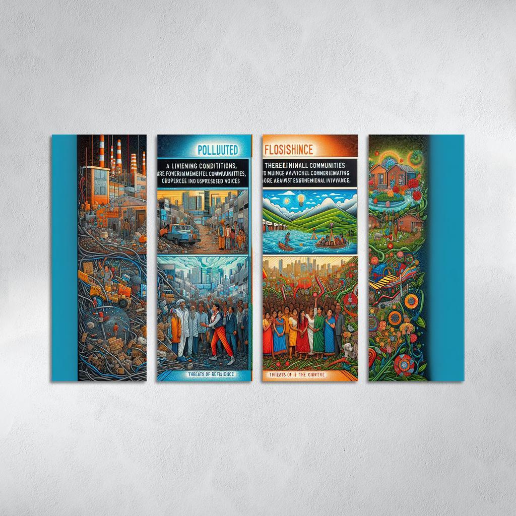 Healing Our Planet A Call For Environmental Justice Multi-panel Paintings