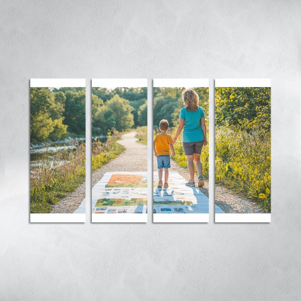 A Journey Of Love Celebrating Our Path Together One-piece Frames