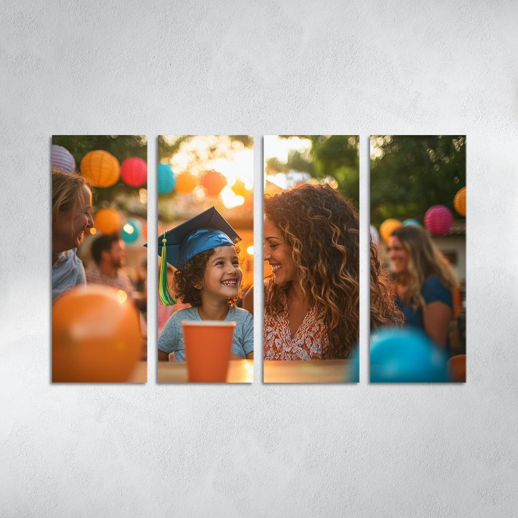 Milestones Of Love Celebrating Growth Together Custom Paintings Frame