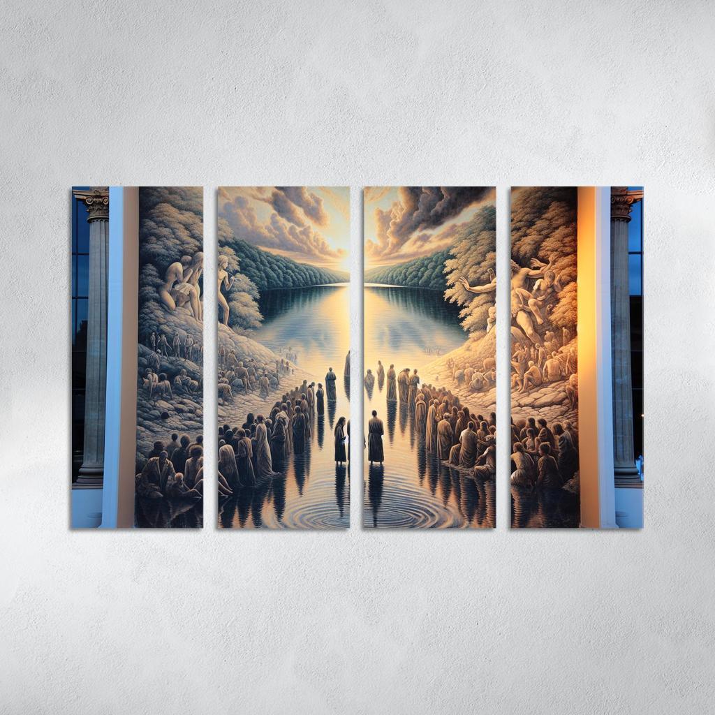 Ripples Of Change Water Rights And Environmental Justice Oil Paintings Frame